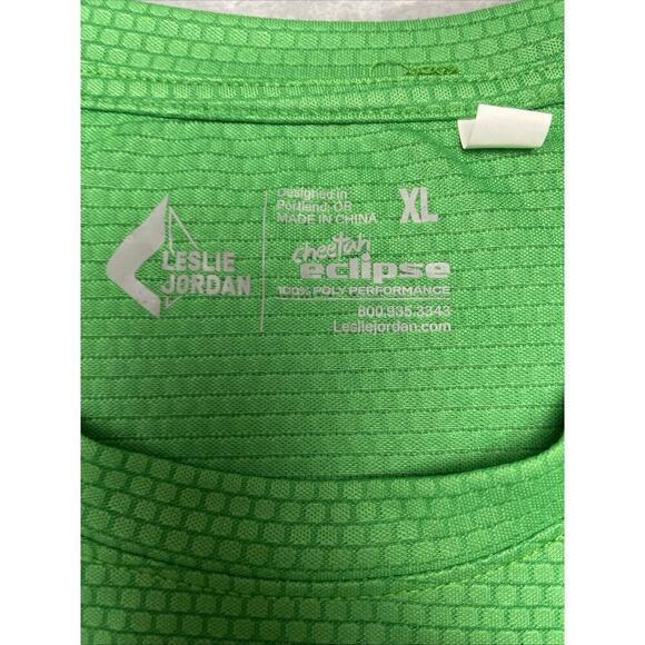 Sacramento Shamrock 5-10K Running Shirt Womens L Green‎ Leslie Jordan 2024 - Picture 3 of 8